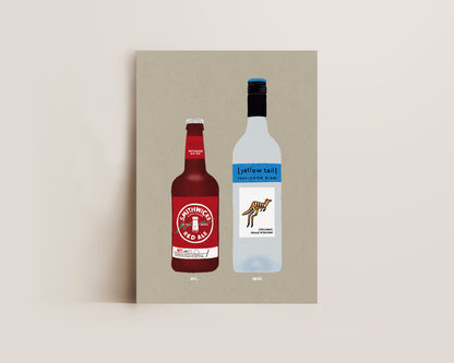 Smithwicks & Yellowtail Print