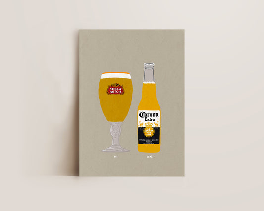 Stella & Corona Print