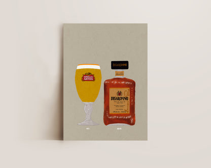 Stella & Disaronno Print