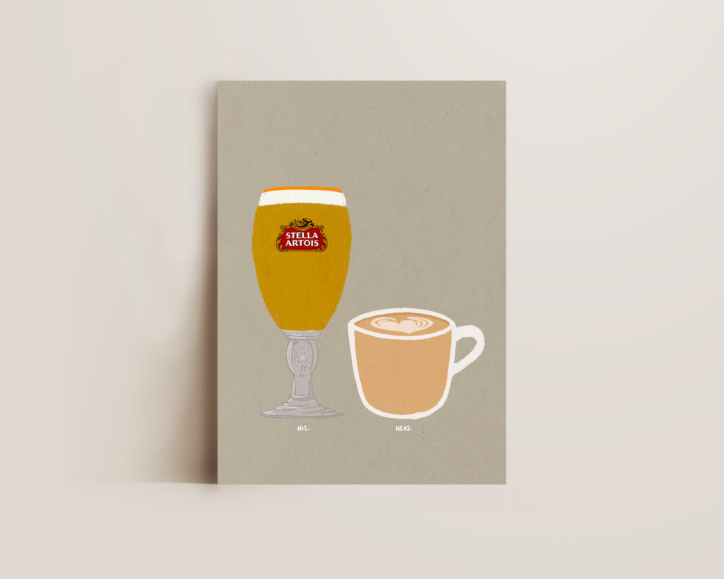 Stella & Latte Print