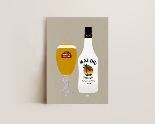 Stella & Malibu Print