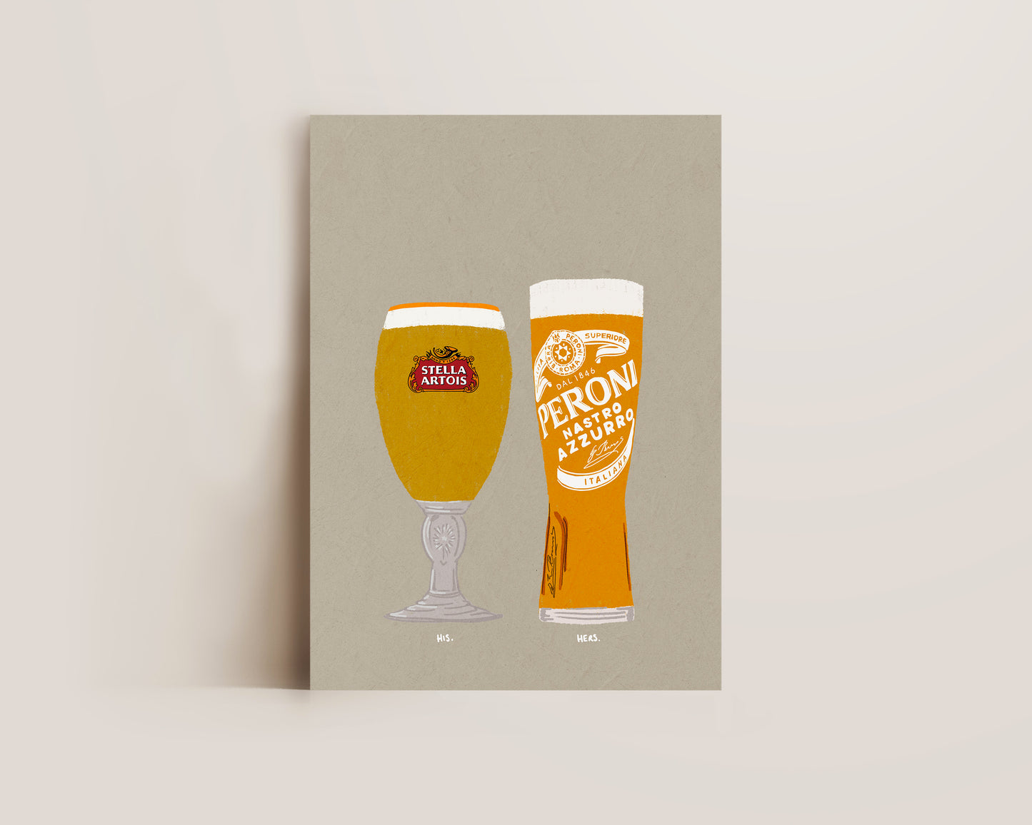 Stella & Peroni Print