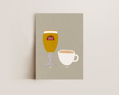 Stella & Cup of Tea Print