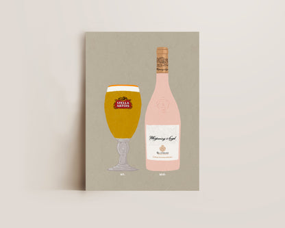 Stella & Whispering Angel Print