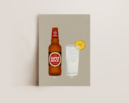 Super Bock & Vodka Lemonade Print