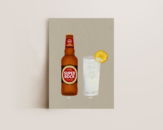 Super Bock & Vodka Lemonade Print