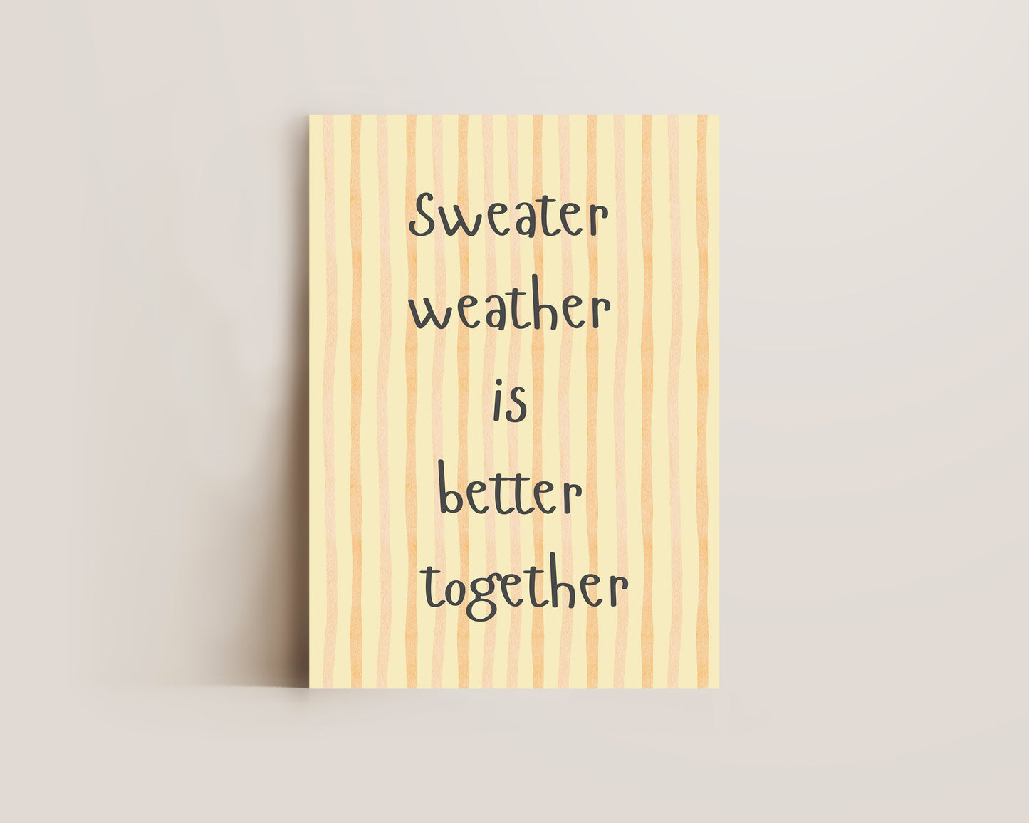 Sweater Weather Print