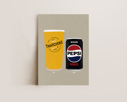 Thatchers & Pepsi Max Print
