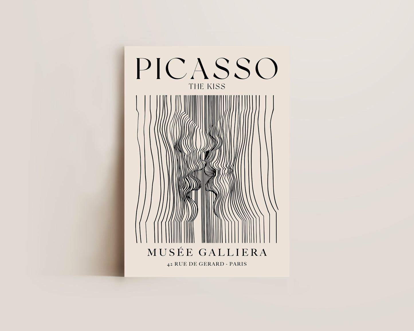 Picasso The Kiss Print