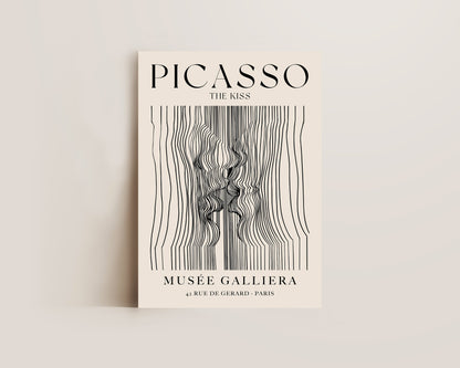 Picasso The Kiss Print