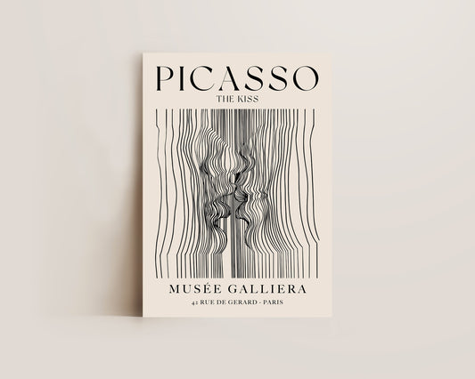 Picasso The Kiss Print