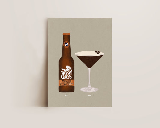 Thistly Cross Cider & Espresso Martini Print