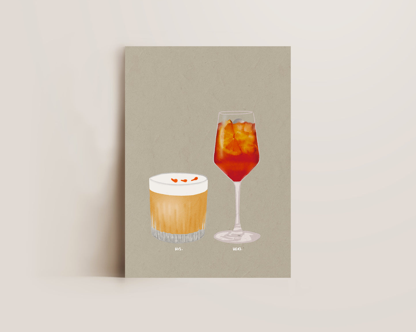 Whisky Sour & Aperol Spritz Print
