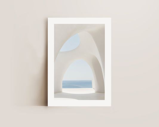 White Arches No. 2 Print