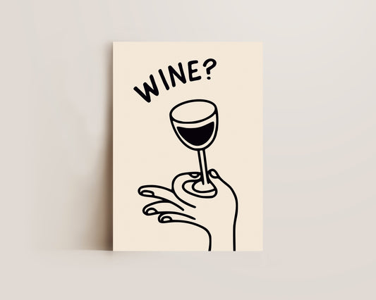 Wine? Print