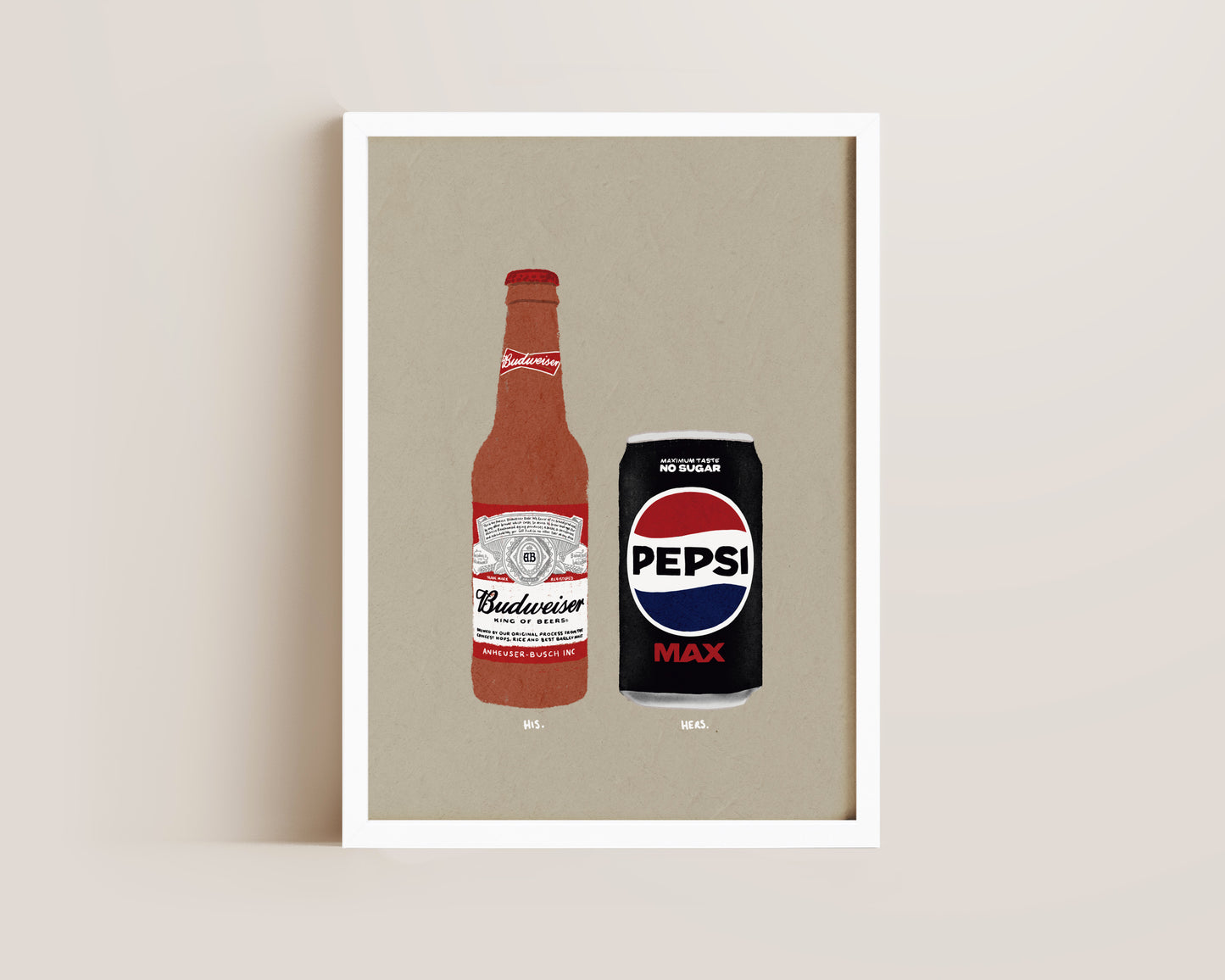 Budweiser & Pepsi Max Print