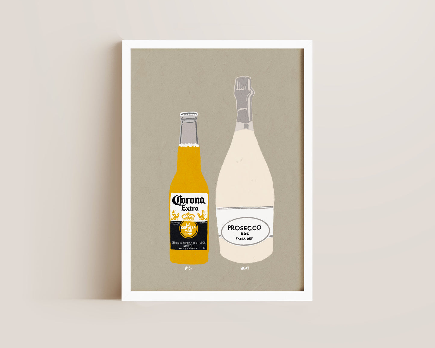 Corona & Prosecco Print