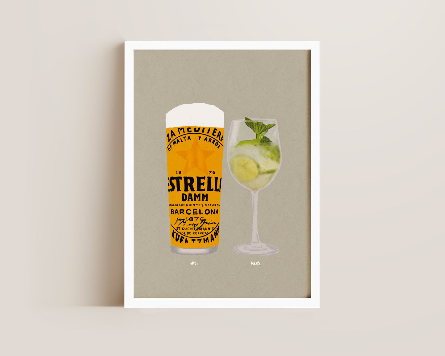 Estrella & Hugo Spritz Print