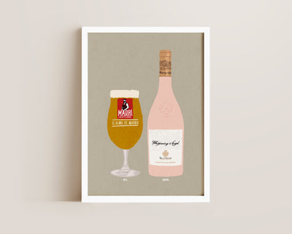 Madri & Whispering Angel Print