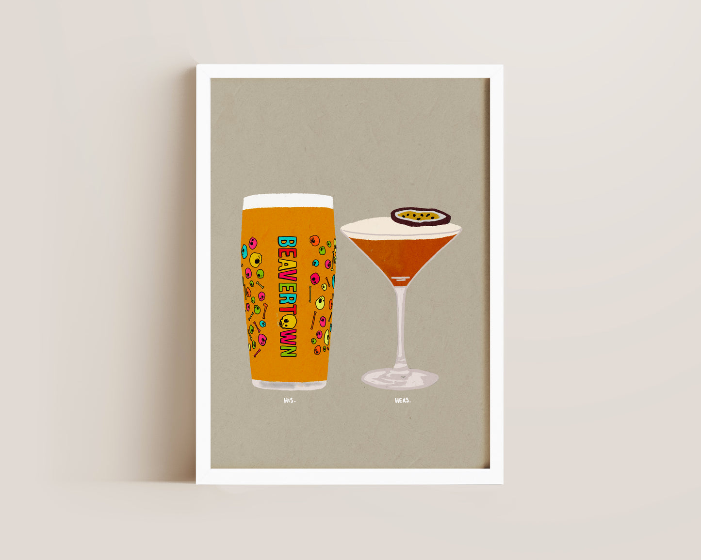 Neck Oil & Pornstar Martini Print