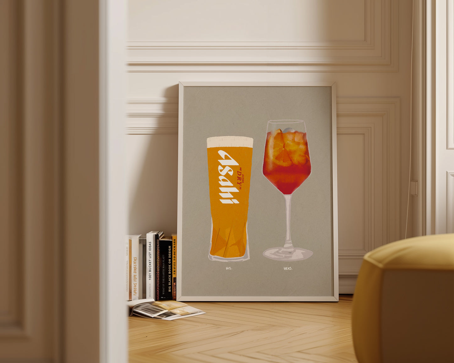 Asahi & Aperol Print