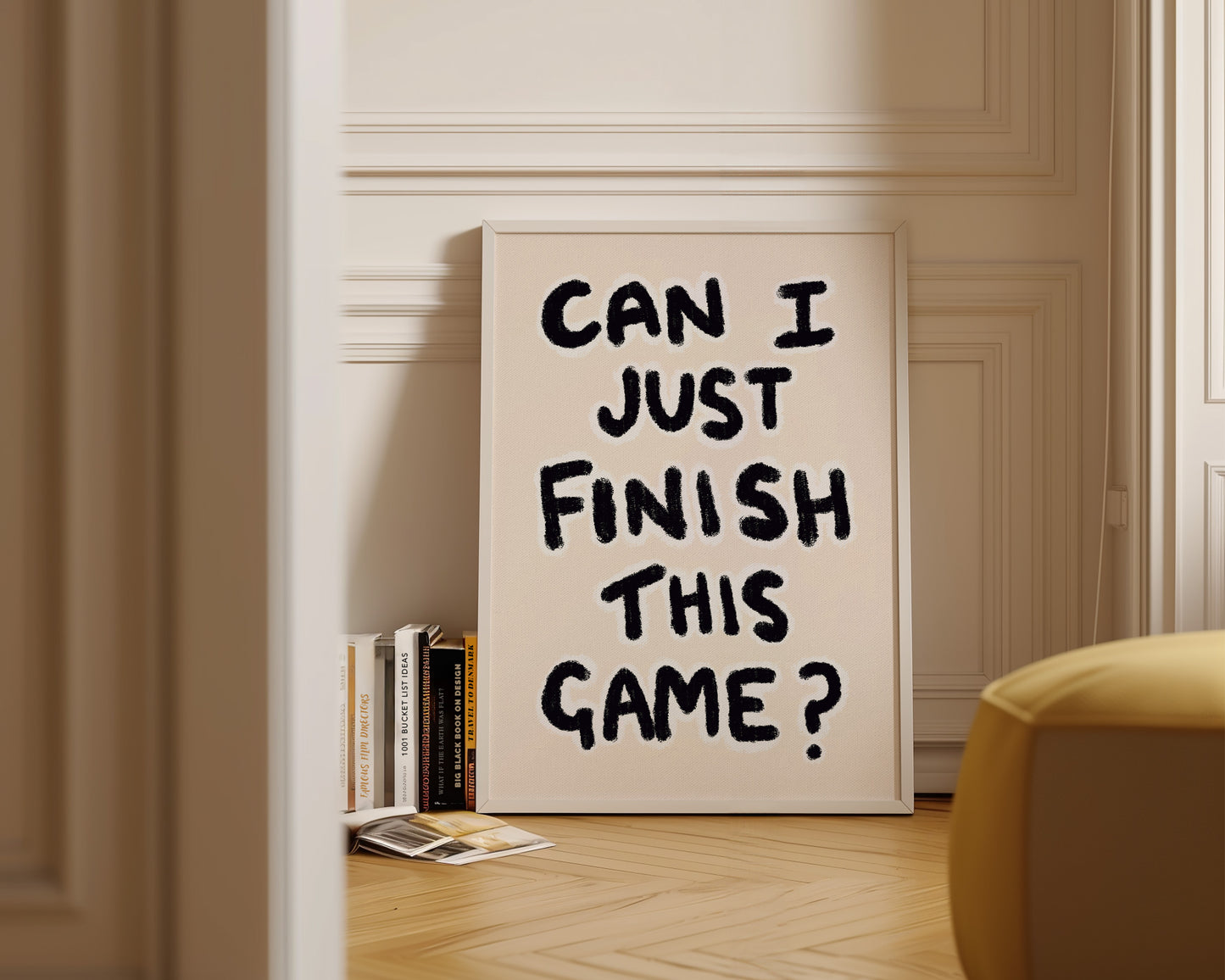 Finish This Game Gaming Print