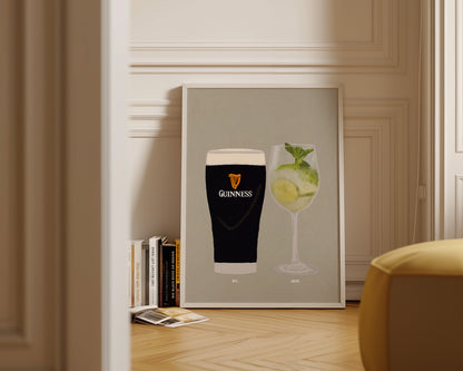 Guinness & Hugo Spritz Print