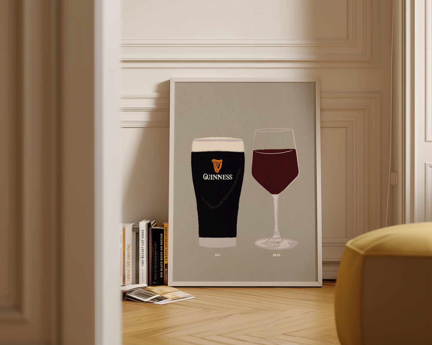 Guinness & Red Wine Print