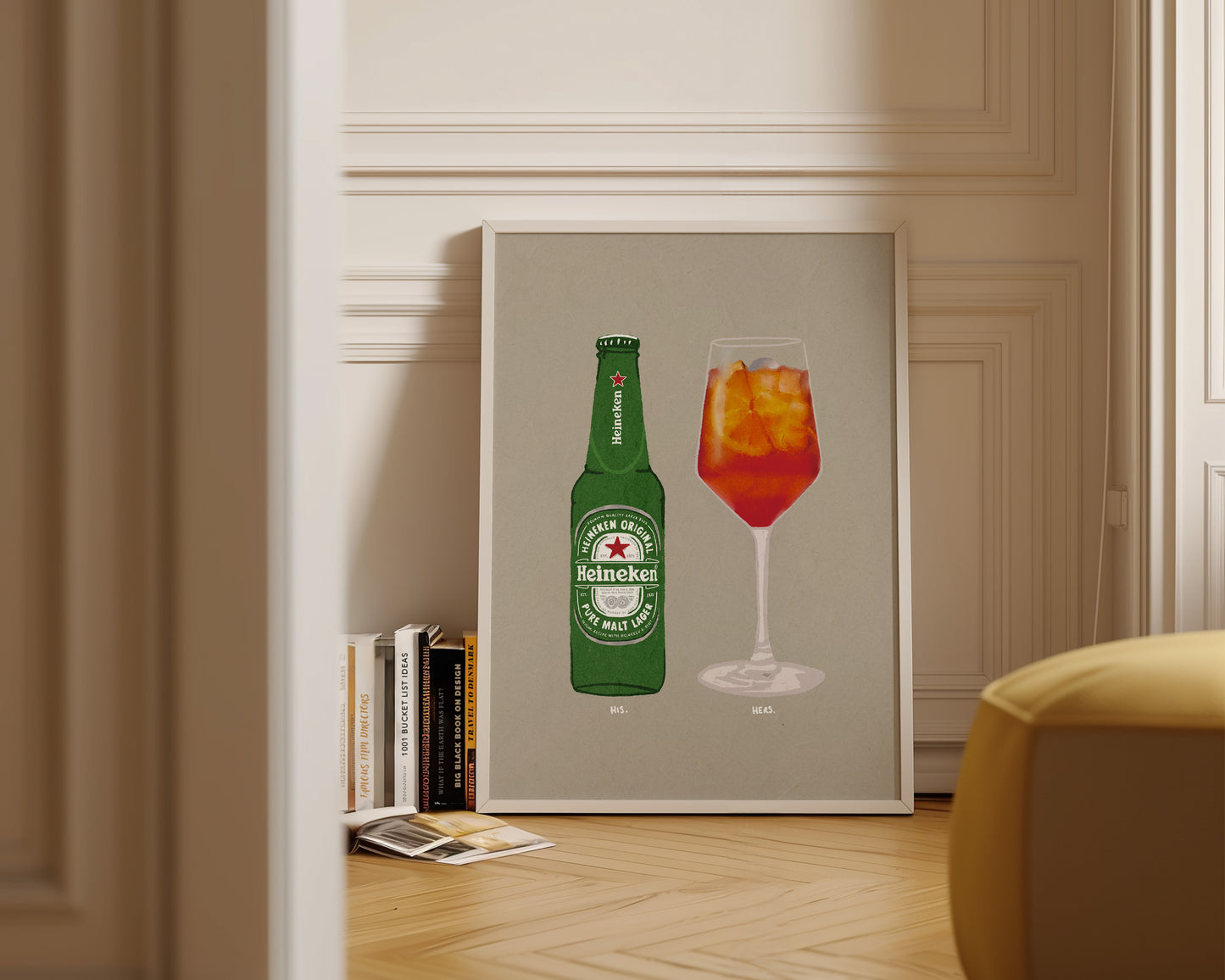 Heineken & Aperol Spritz Print