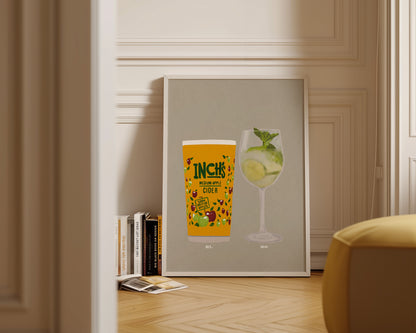 Inch's & Hugo Spritz Print