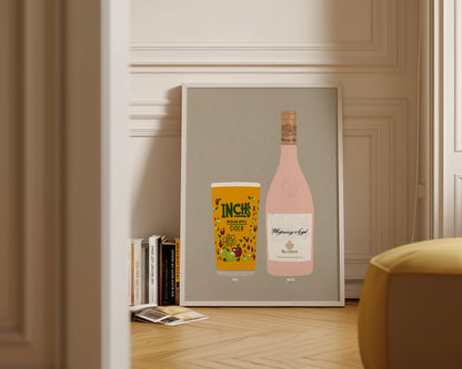 Inch's & Whispering Angel Print
