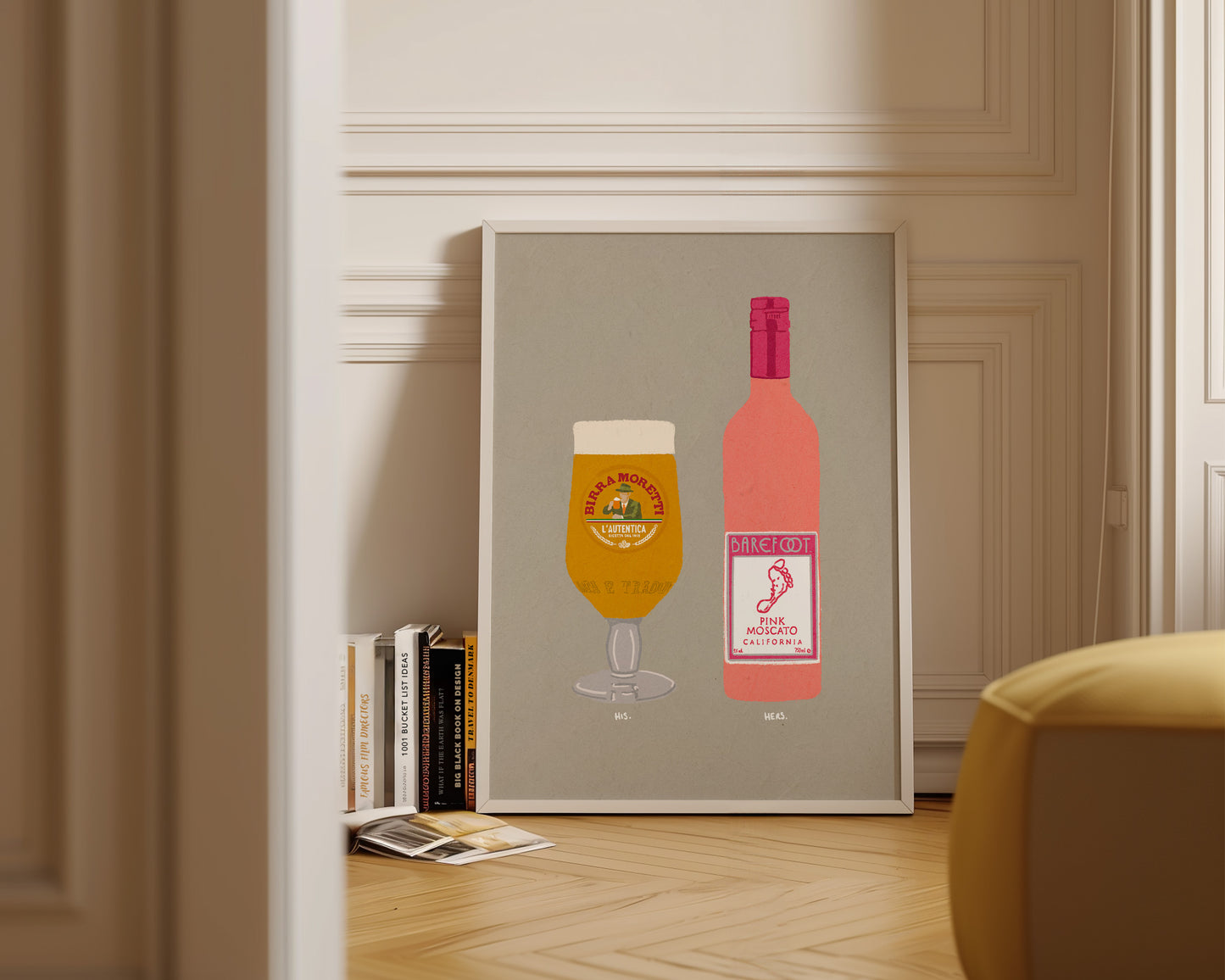 Moretti & Pink Moscato Print