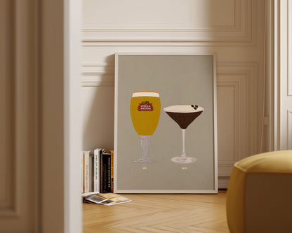 Stella & Espresso Martini Print