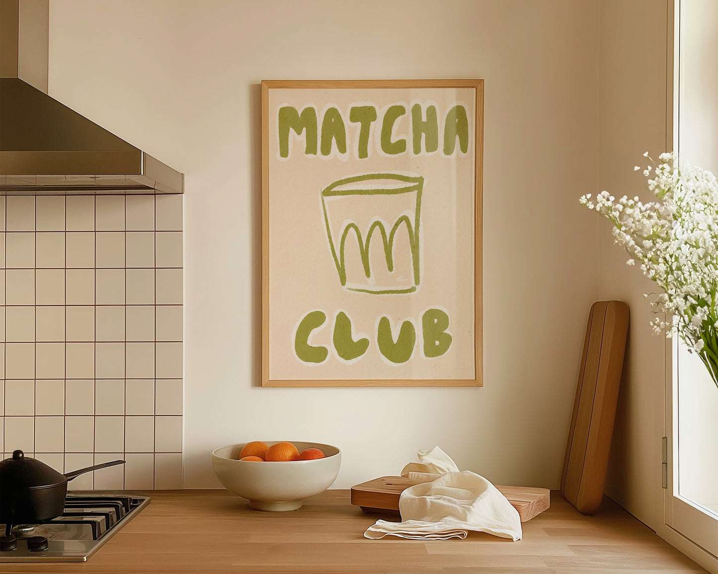 Matcha Club Print