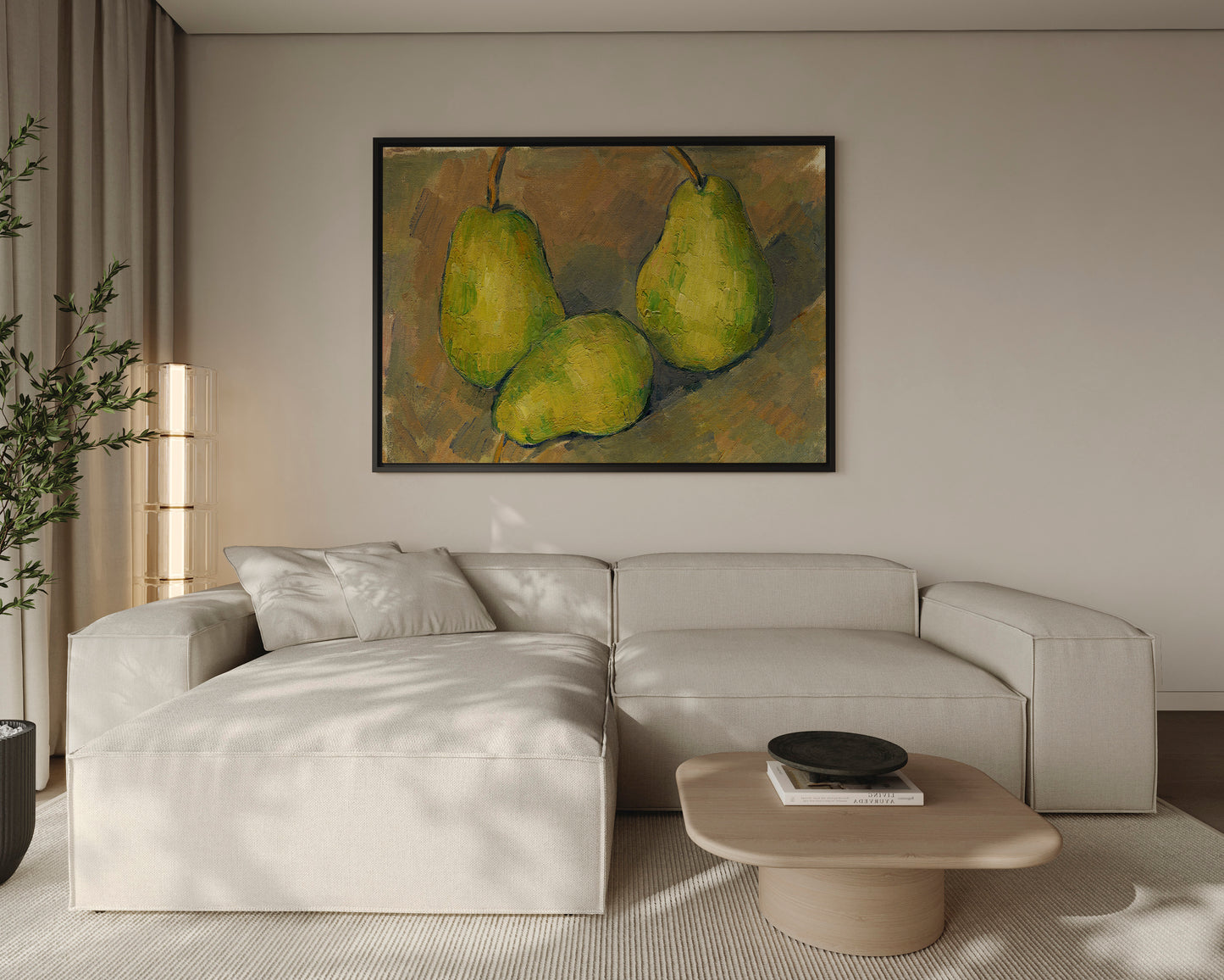 Three Pears Canvas