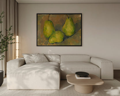 Three Pears Canvas