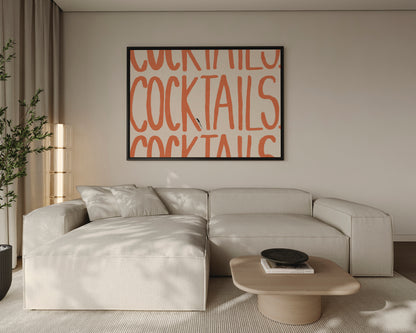 Cocktails Canvas