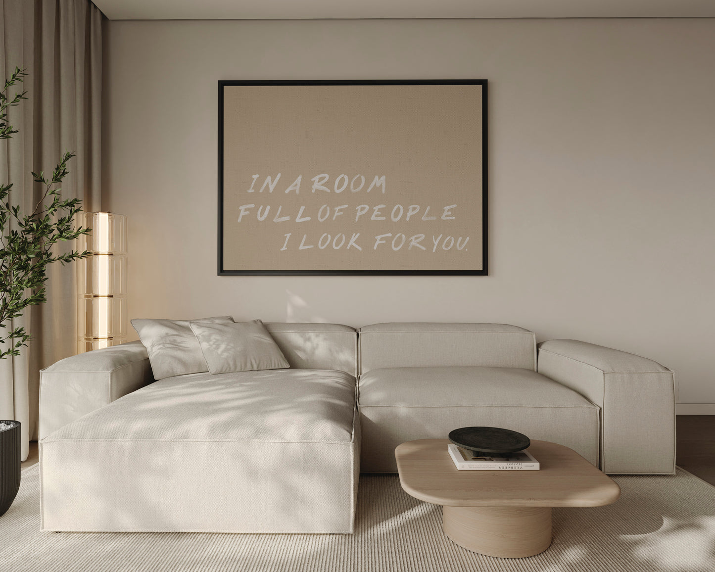 Room Full Of People Canvas