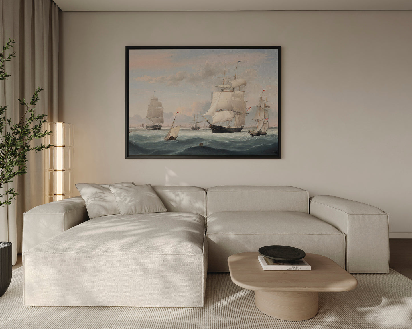 New York Harbour Canvas