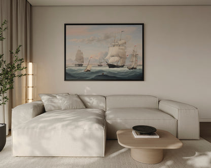 New York Harbour Canvas