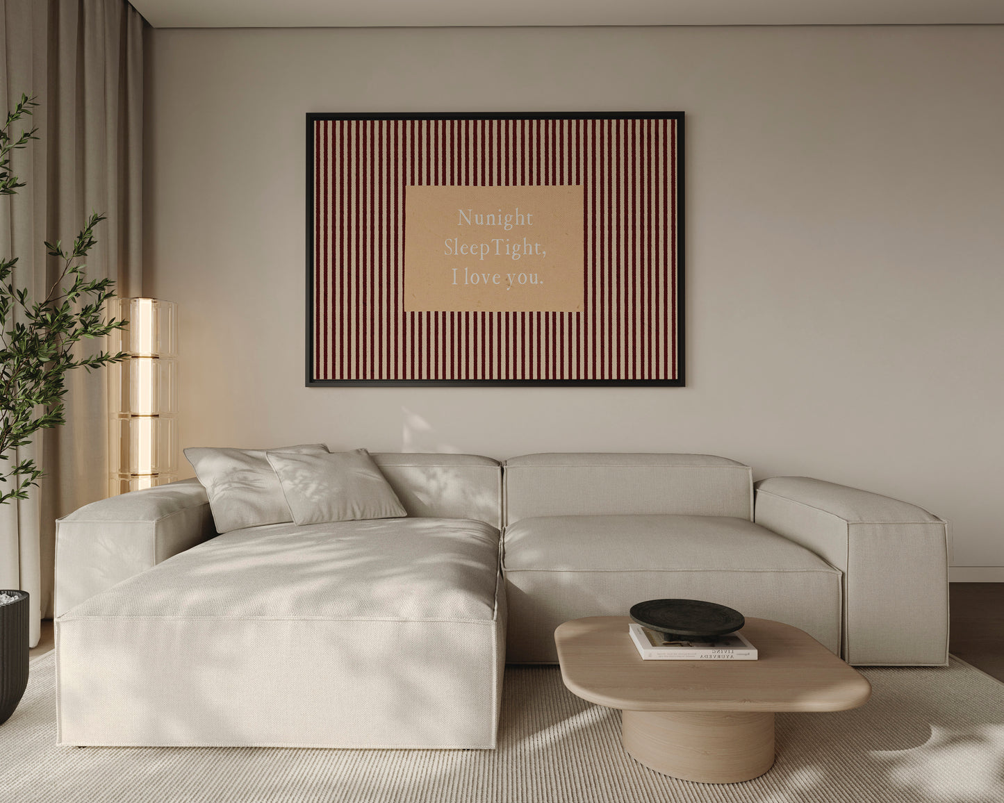 Nunight Sleep Tight Canvas