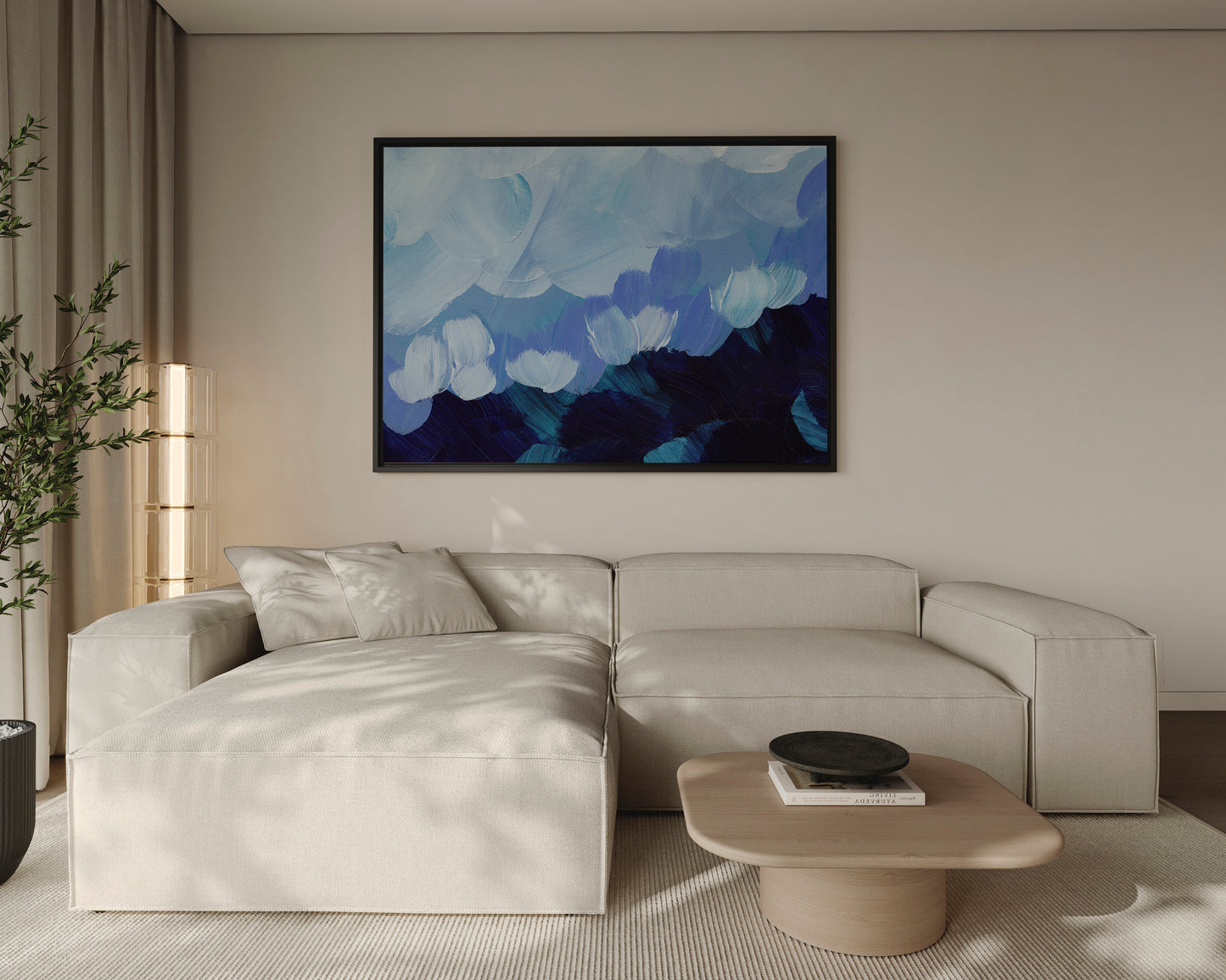 Sea Shore No. 4 Canvas