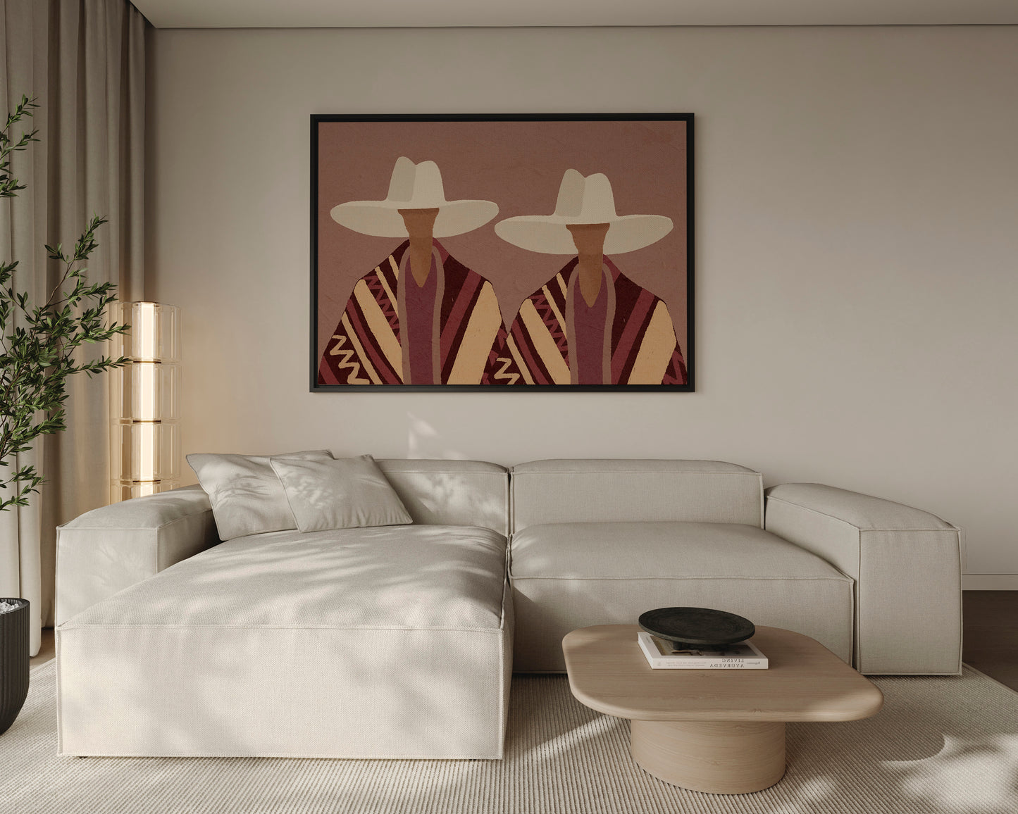 The Twins Canvas
