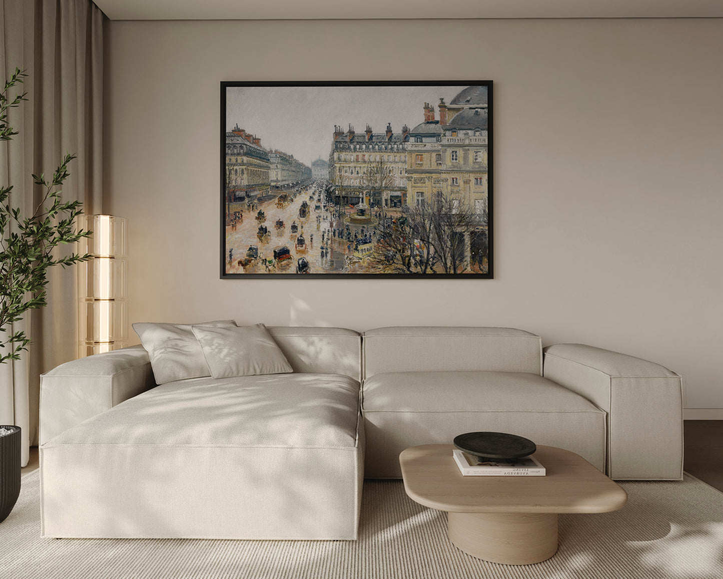 Theatre Square Paris Canvas