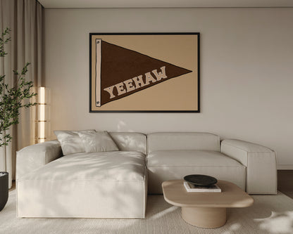 Yeehaw Flag Canvas