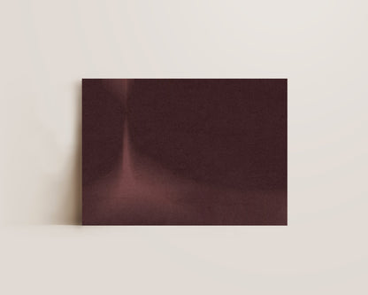 Plum Abstract Wall Art Print