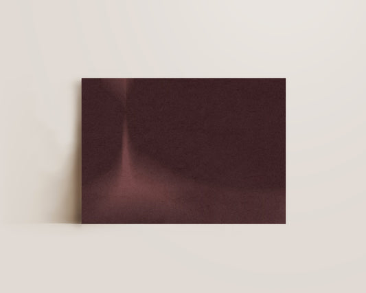 Plum Abstract Wall Art Print