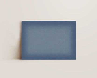Sky Blue Abstract Wall Art Print