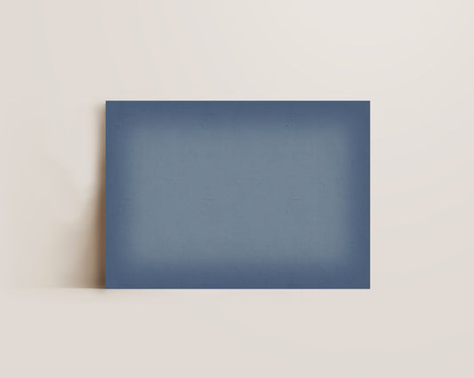 Sky Blue Abstract Wall Art Print