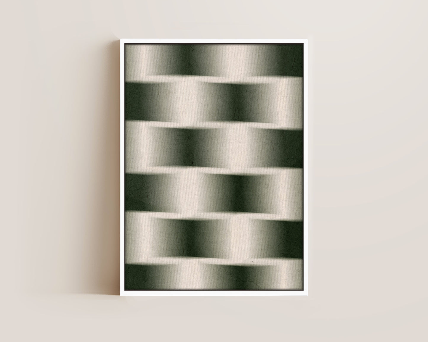 Green Chessboard Canvas